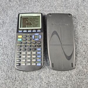 Texas Instruments TI-83 Graphing Calculator Black with Slide Cover TI83